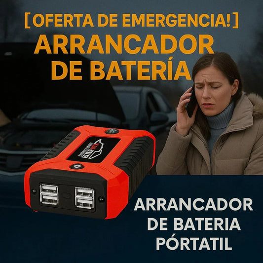 EnergyMax™ - Arrancador de Batería Con 11.000 mAh